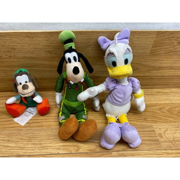 Disney Other - Disney Loonie Tunes Lot Of 3 Plush Dolls Daisy Duck,Goofie And Mini Goofie